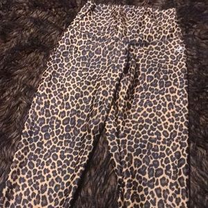 Leopard Workout Pant with Booty Scrunch